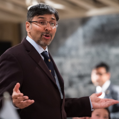 Economy Talks, February 2017: H.E. Ambassador Jauhar Saleem, Embassy of Pakistan, Berlin, briefing the audience on Pakistan‘s current economic situation