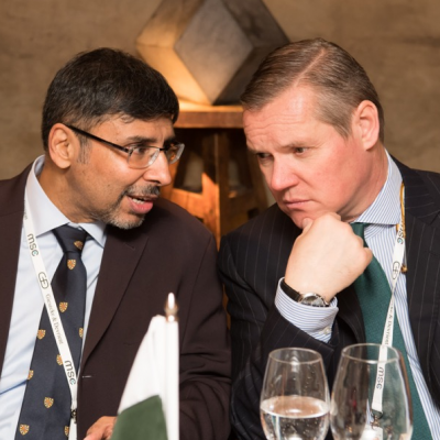 Economy Talks, February 2017: H.E. Ambassador Jauhar Saleem with Mr. Otto Haberstock, Attorney at Law, P+P Pöllath + Partners