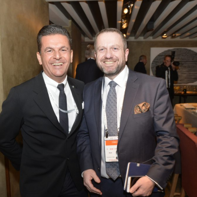 Economy Talks, February 2016: Alexander Maak, Head of Business & Project Management, INTERSEROH Dienstleistungs GmbH (ALBA Group) with Consul Dr. Poetis