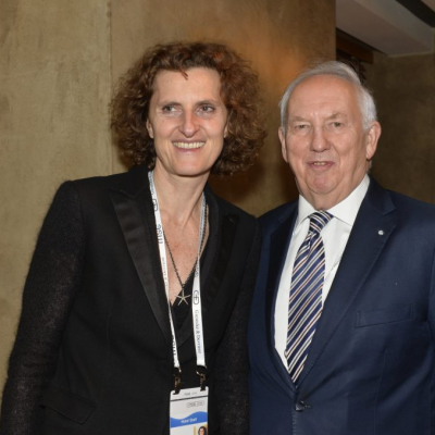 Economy Talks, February 2016: Dr. Ingo Friedrich, former Vice-president of the European Parliament and Innegrit Volkhardt, Managing Director, Hotel Bayerischer Hof